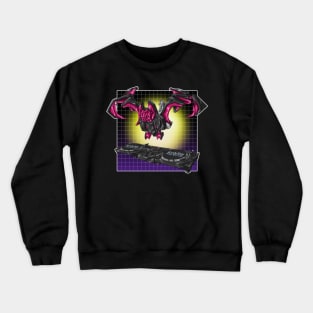 DJ Bat Bot Crewneck Sweatshirt